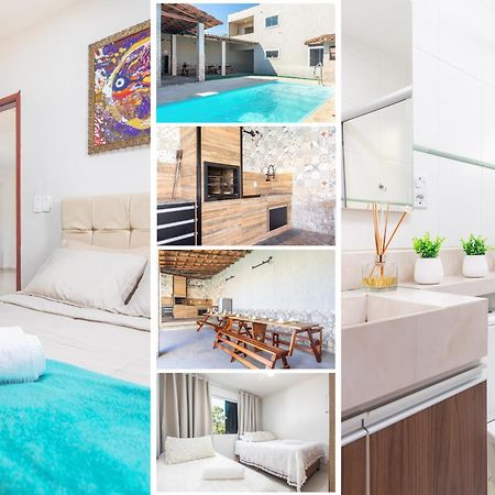 Refugio Tropical Casa De Praia Com Piscina Aquecida E 4 Suites E Garagem 3 Carros, 800 Mtrs Da Praia Internet 700 Mbps, Condominio Privado Com Pista De Skate , Quadra De Futevolei , Campos E Quadras De Futebol! Cabo Frio Bagian luar foto