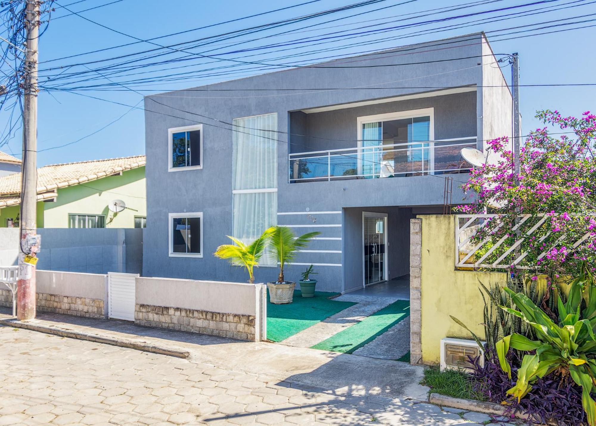 Refugio Tropical Casa De Praia Com Piscina Aquecida E 4 Suites E Garagem 3 Carros, 800 Mtrs Da Praia Internet 700 Mbps, Condominio Privado Com Pista De Skate , Quadra De Futevolei , Campos E Quadras De Futebol! Cabo Frio Bagian luar foto